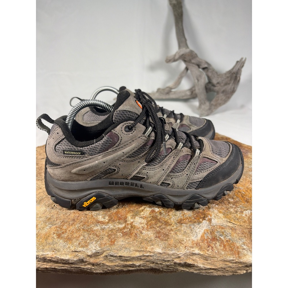Merrell Moab 3 Waterproof Mens Hiking Shoes Grey Black J035855Z Size 8